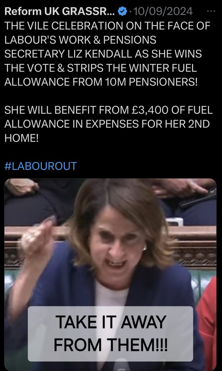 <a href="/Purple67Florida/">🇬🇧💃Kitty Fisher🏴󠁧󠁢󠁥󠁮󠁧󠁿💋🌺🇬🇧🇮🇱💜✡️💋</a> <a href="/GBNEWS/">GB News</a> <a href="/lizkendallPM/">Liz Kendall</a> Starmer and his family don’t have to live in the SHIT HOLE he is creating for us to live in, The nation are cold and hungry the PIGS continue to eat from the trough feeding themselves from the Taxpayers shame on you Labour Rotten to the core Porky Pigs Labour.