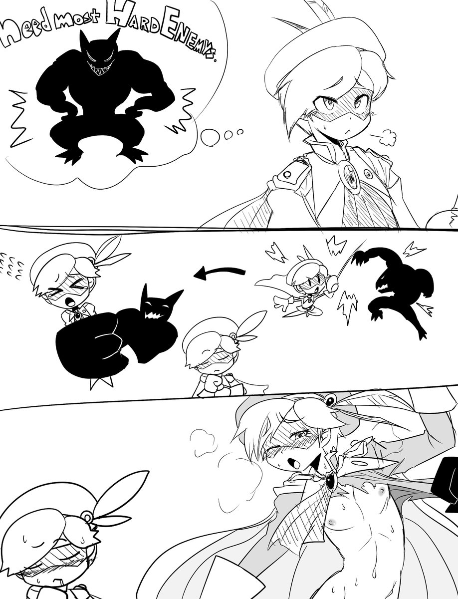 正義の騎士パルミエくん、どうやら物足りない様子… 