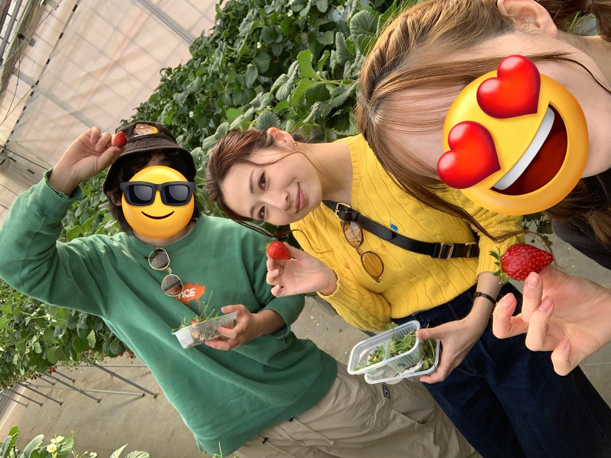 knnnov14's tweet photo. 記憶上)人生初のいちご狩り🍓
満足！！！ https://t.co/7yW7r229BG