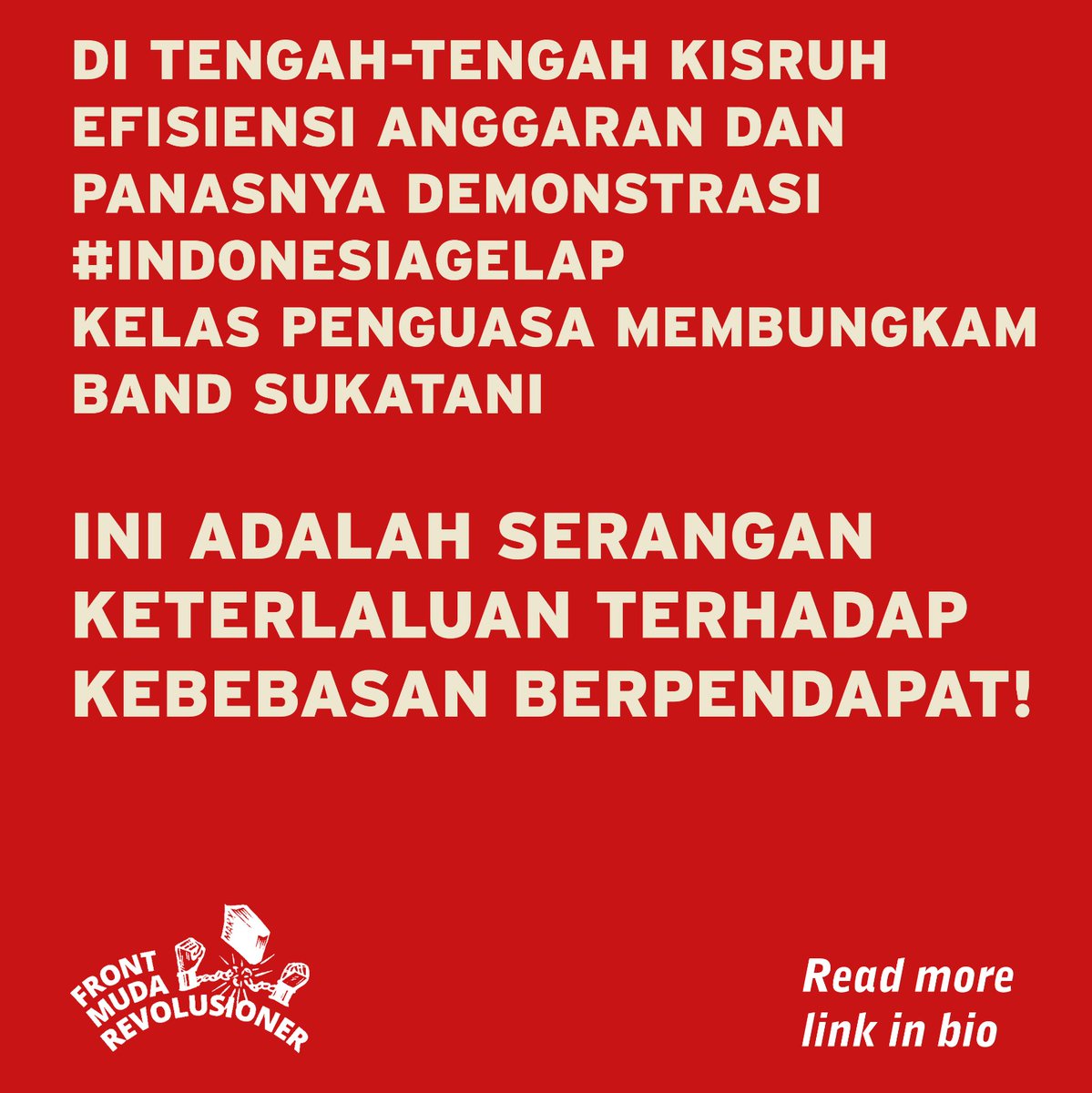 Front Muda Revolusioner tweet media