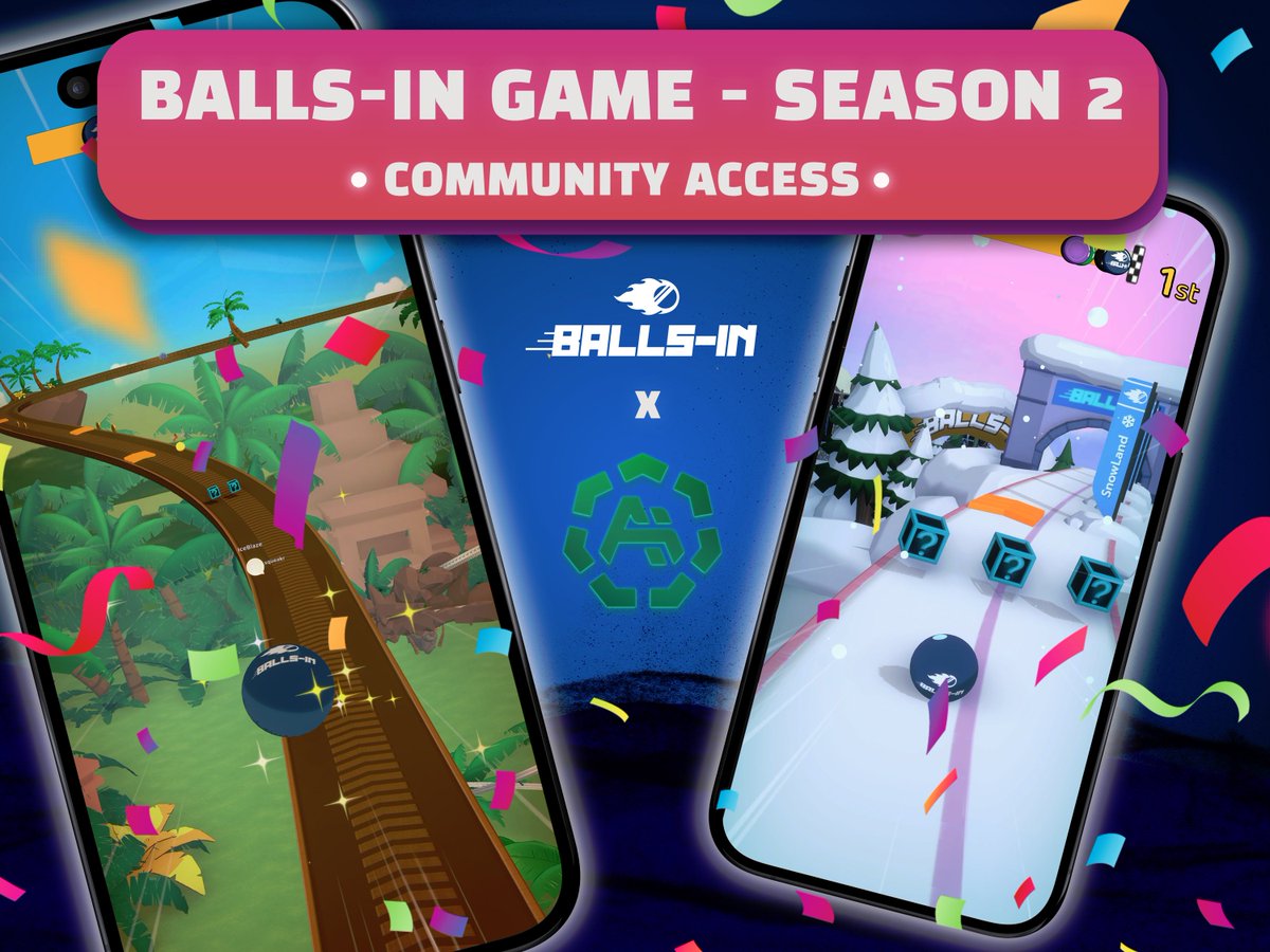 AI - Active Inc (@ai_active_inc) on Twitter photo 🎱 <a href="/ballsingame/">BALLS-IN 🟣💨</a> lance la Saison 2 de leur testflight !
15 accès exclusifs sont offert à la Guilde AI en remplissant le forms disponible sur le discord 🥳
L'occasion lors de cette compétition de s'amuser avec en plus des récompenses à gagner ! 🔥 🎱 <a href="/ballsingame/">BALLS-IN 🟣💨</a> lance la Saison 2 de leur testflight !
15 accès exclusifs sont offert à la Guilde AI en remplissant le forms disponible sur le discord 🥳
L'occasion lors de cette compétition de s'amuser avec en plus des récompenses à gagner ! 🔥