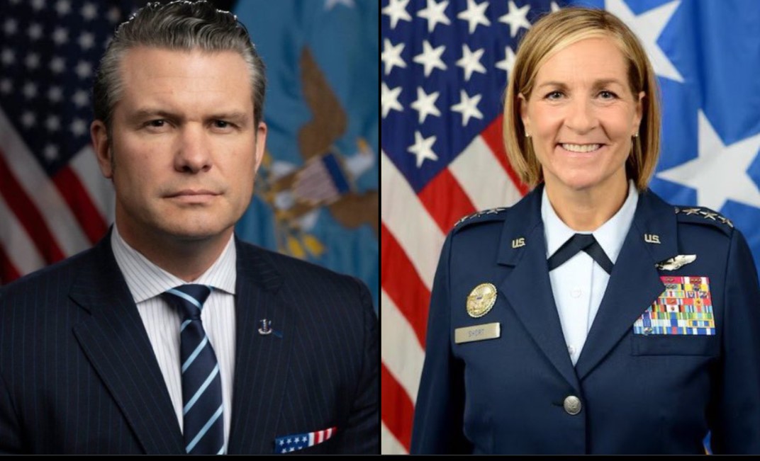 knowinsiders's tweet photo. Secretary of Defense Pete Hegseth has dismissed Air Force Lieutenant General Jennifer M. Short. Who is she? Check more at: https://t.co/ofrWRKSswD
#JenniferShort #LieutenantGeneral #petehegseth https://t.co/HLWyjaACfv