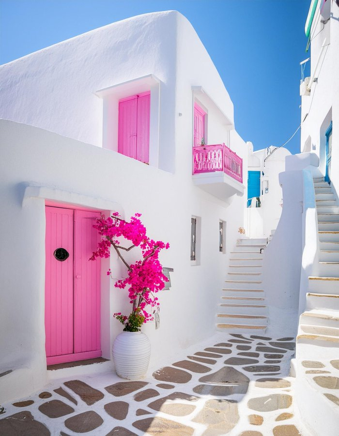 Estas son las calles más bonitas del mundo:  

Abro hilo 🧵👇

1. Paros, Grecia 🇬🇷