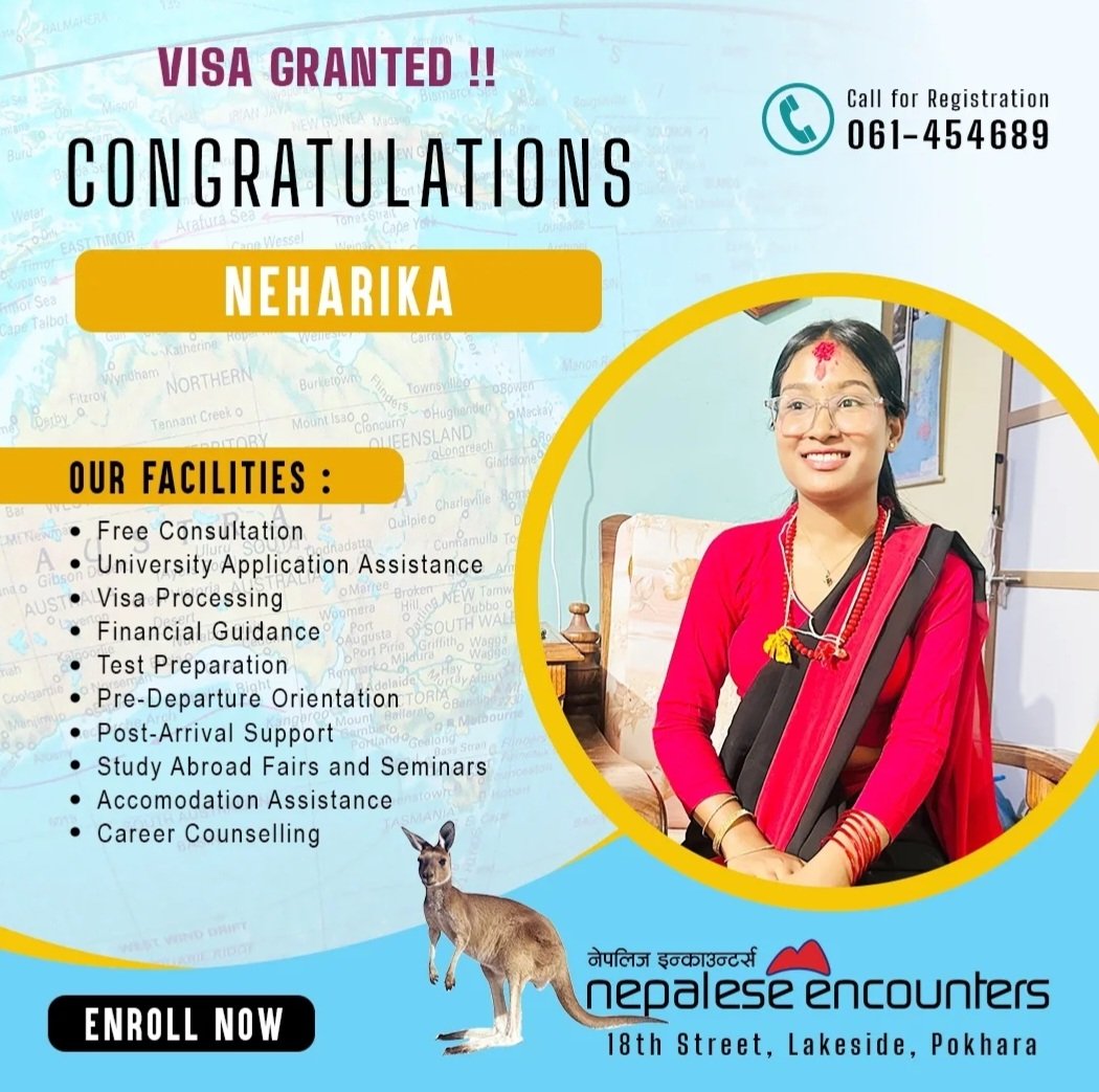 AusCanStudy's tweet image. Study in Australia #Australia #study #nepaleseencounters #Nepal
