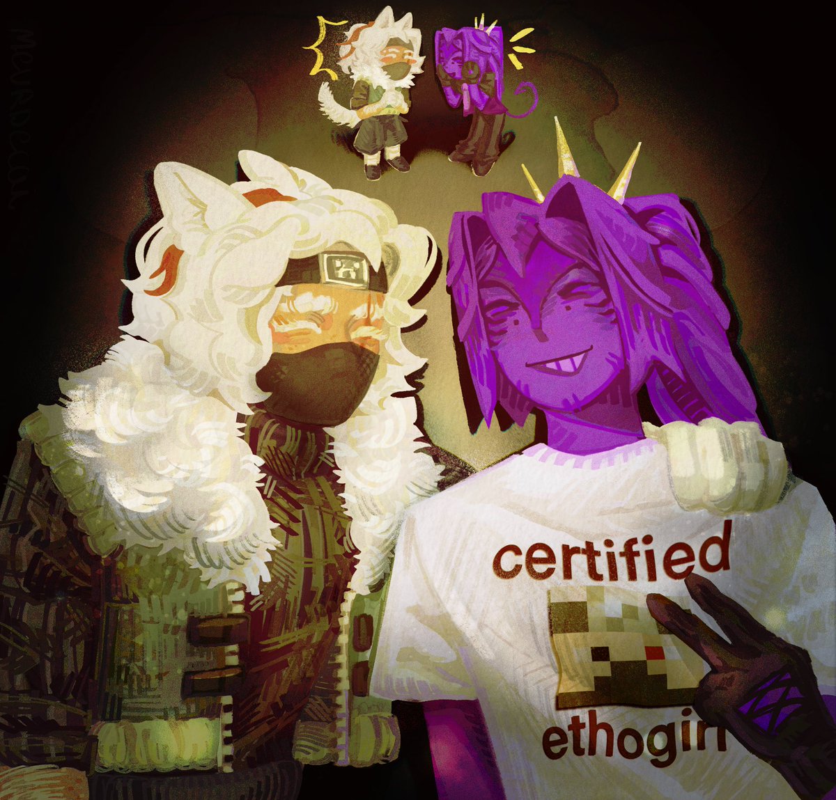 meurdecai's tweet image. where’re my ethogirls at???😆😆
#ethoslabfanart #wemmbufanart