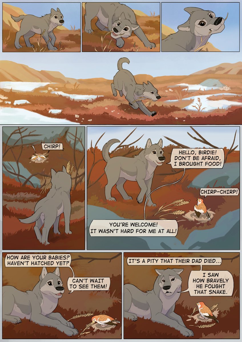 EglantineRusty's tweet photo. #wolf #animalcomic #animalcomics #animals #comic #comics #digitalart #wolfcharacter #dingstory https://t.co/1cmOf9b7WF