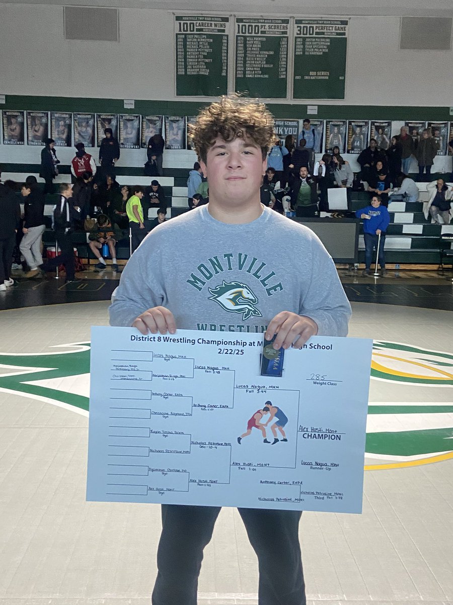 🐎Congratulations 113 L.Manieri, 215 S.Elsmore and HWT. A. Husti -District VIII Champion 🥇-Moving on to the Regions!!!! - Let’s go!! ☠️🔥🤼 <a href="/MTHSStampede/">THE STAMPEDE</a> <a href="/MustangsMTHS/">MTHS Athletics</a> <a href="/MTHSAthBoosters/">MontvilleAthleticBoosters</a> <a href="/GardenStateHSW/">GardenStateHSWrestling.com</a> <a href="/bigstatesports/">Big State Sports</a>  <a href="/MontvilleTwpSch/">MontvilleTwpSchools</a> <a href="/dailyrecordspts/">Daily Record Sports</a>