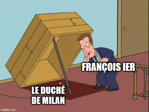 La bataille de Pavie (1525) :