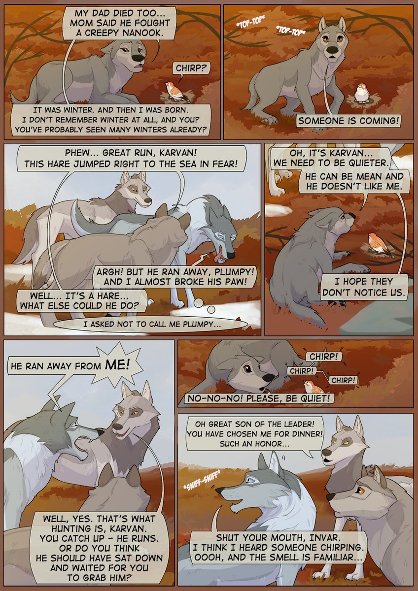 EglantineRusty's tweet photo. #wolf #animalcomic #animalcomics #animals #comic #comics #digitalart #wolfcharacter #dingstory https://t.co/PDAJXlJGxX
