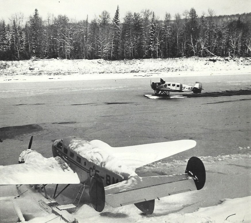 YMM History Moment 📜✈️ In honour of National Aviation Day, we’re sharing this historic pic from November 1931 of a CF-ARI Junkers and CF-BMZ Barkley Grow on the Snye. These aircraft were game-changers for transportation in remote areas like Fort McMurray! #NationalAviationDay