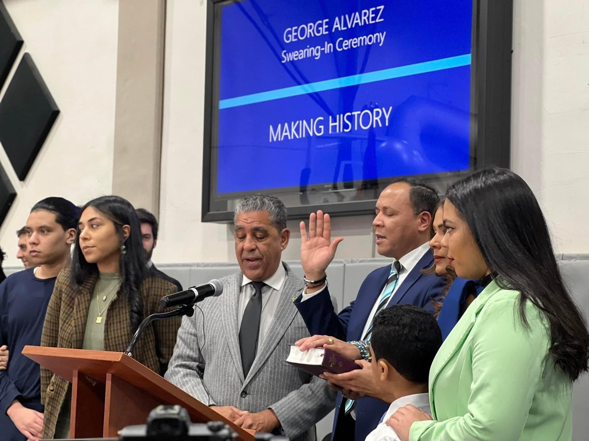 George Alvarez (@galvareznyc) on Twitter photo Nothing is more dangerous than a lie repeated often enough to sound like the truth. <a href="/RepEspaillat/">Adriano Espaillat</a> has always stood for the well-being of all people, including Dominicans. Let the record speak louder than the rumors. Nothing is more dangerous than a lie repeated often enough to sound like the truth. <a href="/RepEspaillat/">Adriano Espaillat</a> has always stood for the well-being of all people, including Dominicans. Let the record speak louder than the rumors.