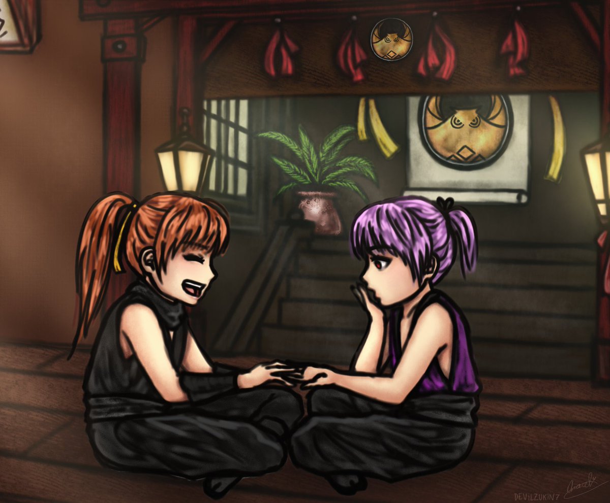 Happy birthday, dear Kasumi! Thank you for just being you and all you are! We love you! 

🖼️: Aura &amp; <a href="/DevilZukin7/">👹アラセリ</a> 

#Kasumi #deadoralive6 #deadoralivekasumi