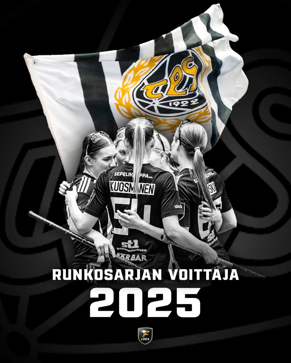 𝐑𝐔𝐍𝐊𝐎𝐒𝐀𝐑𝐉𝐀𝐍 𝐕𝐎𝐈𝐓𝐓𝐎!!🔥

Tämän päiväisen voiton myötä runkosarjan 1. sija on nyt varmistettu🥳

#tpssalibandy #fliiga #tkomv #salibandy