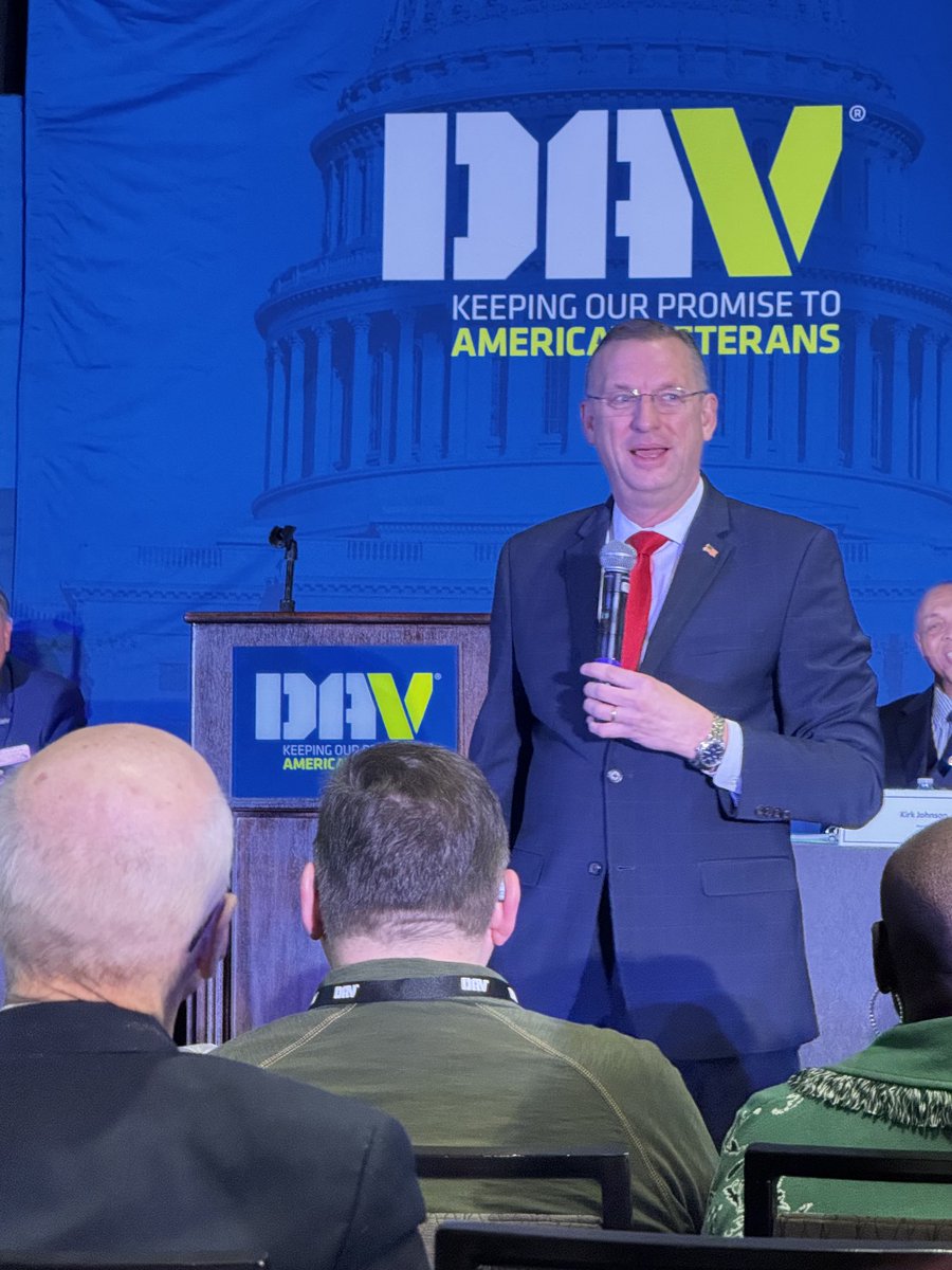 Secretary of the VA Collins’s address to the DAV at midwinter conference #veteran #DAV #DAVNY