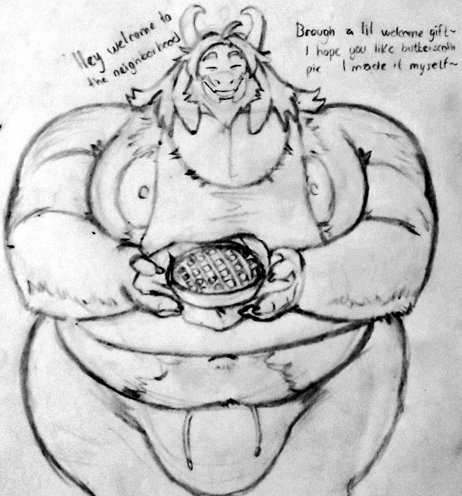 Your job has made you move out from the city you were living, they moved you into a new neighborhood, you are not pleased with this, then, you hear someone knocking the door, when you open up, one of your neighbors is the first one to welcome you in!