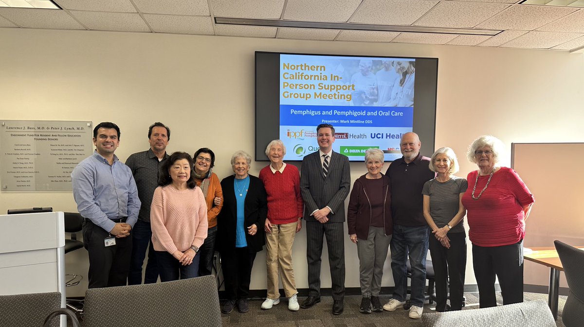 AngelRayBaroz's tweet image. The first in-person NorCal support group meeting for those w/ immunobullous disease since the early 2000s was a success! All thanks to the IPPF team and Dr. Maverakis @UCDavisHealth!  @healourskin @MaverakisLab #pemphigus #pemphigoid