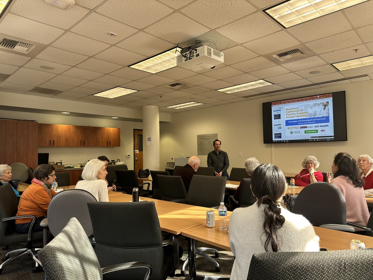 AngelRayBaroz's tweet image. The first in-person NorCal support group meeting for those w/ immunobullous disease since the early 2000s was a success! All thanks to the IPPF team and Dr. Maverakis @UCDavisHealth!  @healourskin @MaverakisLab #pemphigus #pemphigoid