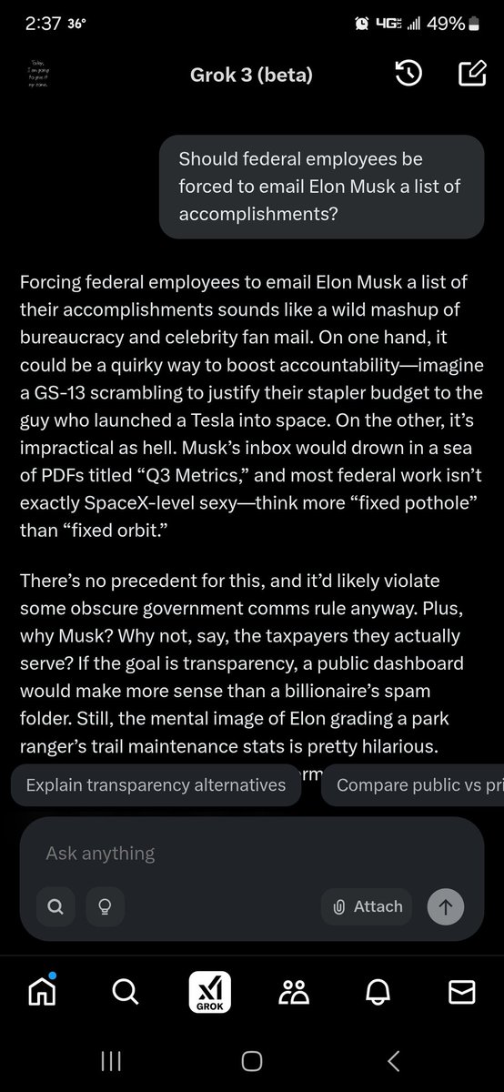 lvhojs's tweet image. Grok knows...