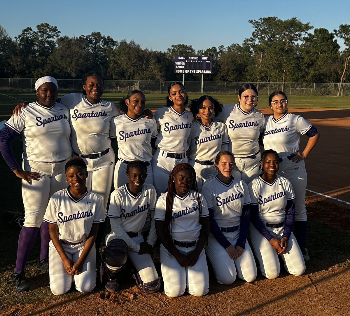 Me and my teammates!!! Freshman year and they have me starting at third base. New season, new position… Let’s go Spartans!!! #StillGrinding