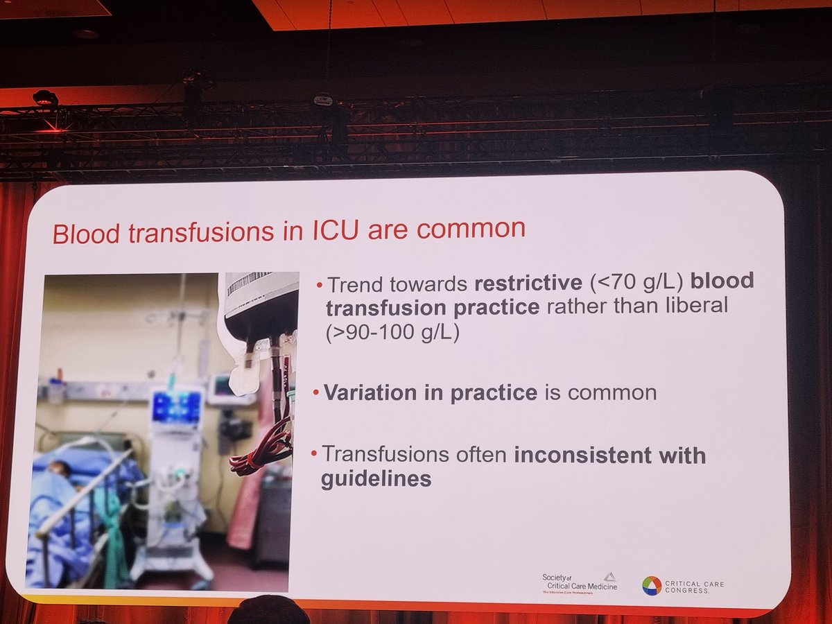 frranke's tweet photo. Estudo observacional  apresentado e publicado trazendo a pergunta: atingimos o vale na Terapia tranfusional restritiva? #sccm2025 https://t.co/uQCVSMaRdP