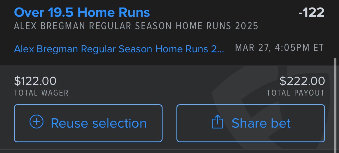 Line at 21.5 now no longer a fake sharp 💪