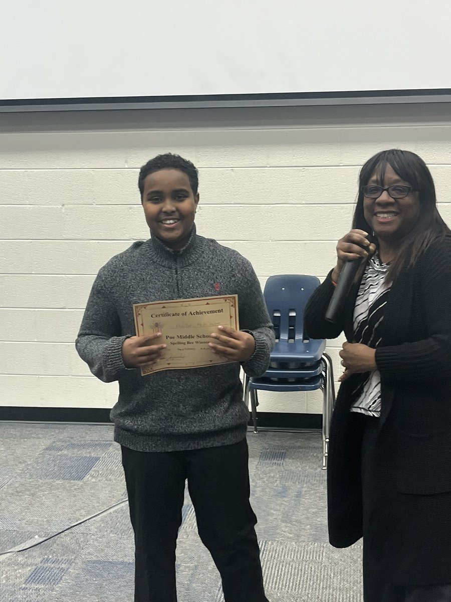 Poe Middle School tweet media