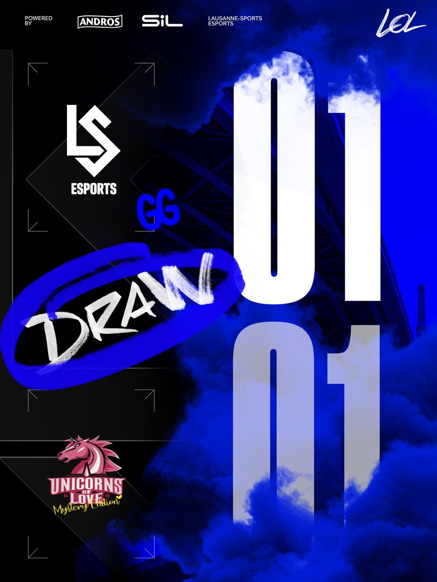 eLS | Lausanne-Sport Esports (@lausanneesports) on Twitter photo Une égalité certe mais qui ne change pas notre position de leader du classement !
On garde le focus pour les prochains matchs 😤
GG <a href="/UOL_Mystery/">UOL Mystery Edition</a>
#TKPRM #Allezlausanne ⚪ 🔵 Une égalité certe mais qui ne change pas notre position de leader du classement !
On garde le focus pour les prochains matchs 😤
GG <a href="/UOL_Mystery/">UOL Mystery Edition</a>
#TKPRM #Allezlausanne ⚪ 🔵