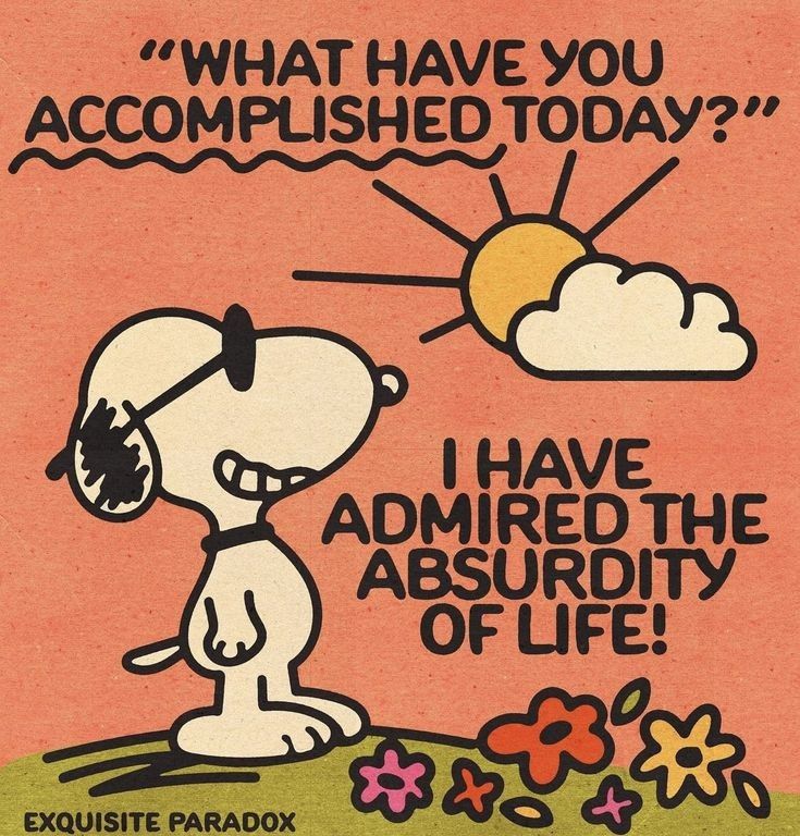 shaunapoete's tweet image. 🌟 What have you accomplished today? 🌟

I’ve admired the absurdity of life! Embracing the exquisite paradox of it all. 🌀✨

#LifeIsAbsurd #Mindfulness #ExistentialVibes