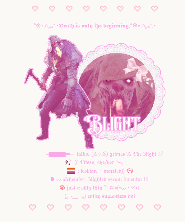 d_deadhooked's tweet photo. I had a dream that Blight had social media and it looked something like this https://t.co/JHotdntTNF