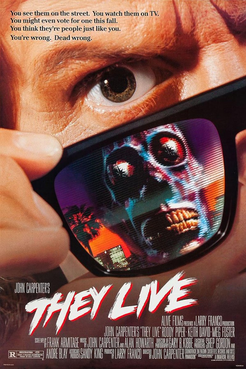 This weeks HorrorHub movie reccomendation is the incredible #TheyLive

#horror #horrormovies #scary #HorrorHub #movies #horrortok #horrortiktok #horrorcreator #scary #cinema #fyp