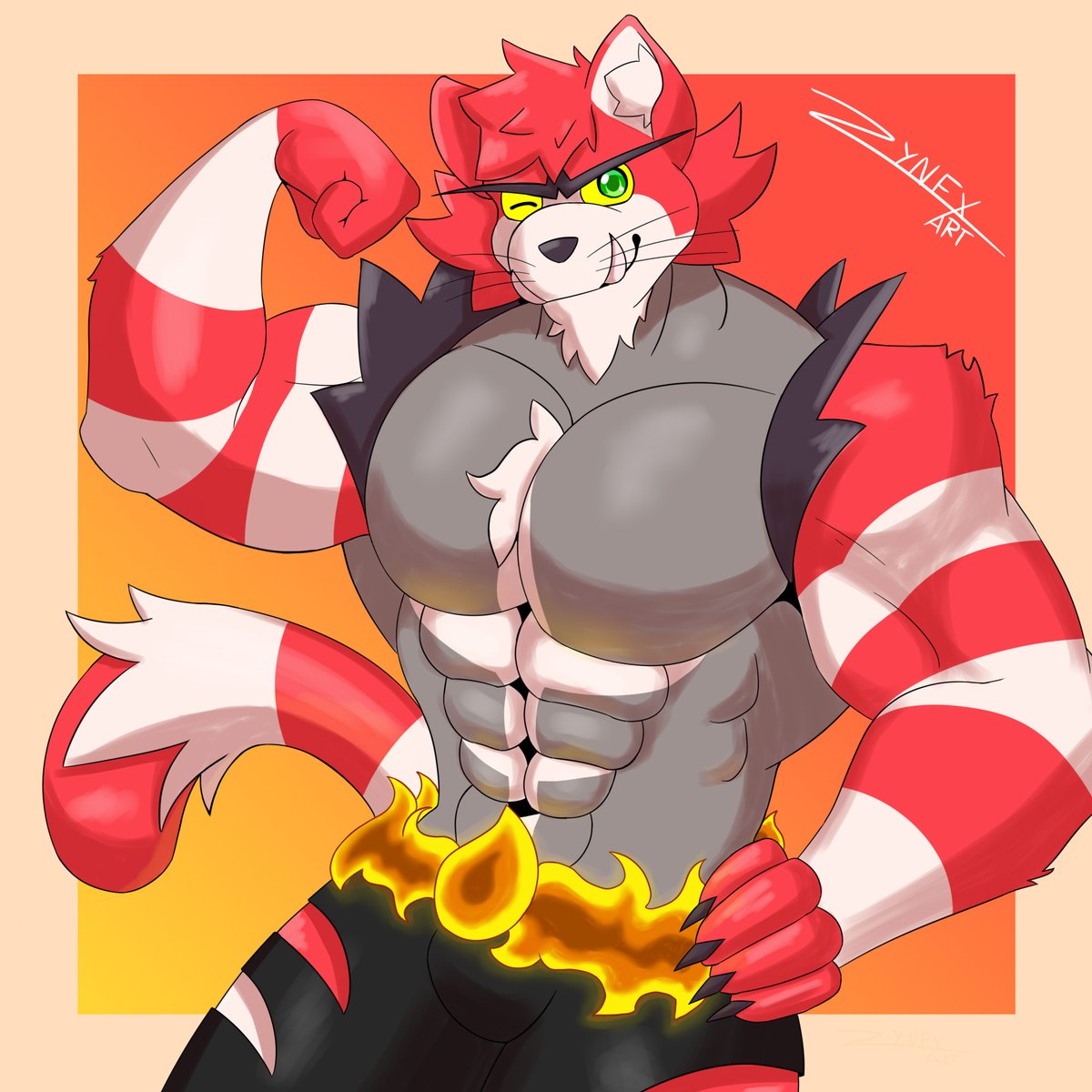 segundo dibujo de la rifa para <a href="/Cartulina68/">Cartulino</a> 
#furryart #furry