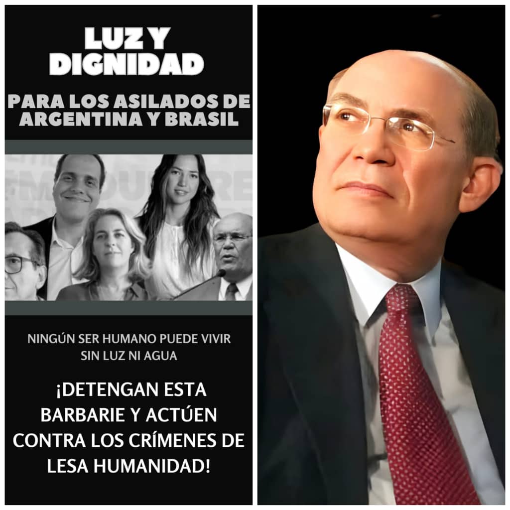 RubendGonzalez's tweet photo. La embajada de Argentina Asumida por Brasil se ha convertido en un centro d torturas del Régimen a unos Venezolanos q sólo exigen el respeto a la voluntad del Soberano todo ésto bajo la mirada Indolente del Gobierno de Lula los organismos DDHH y las embajadas q están en Venezuela https://t.co/RQbDstjSRX