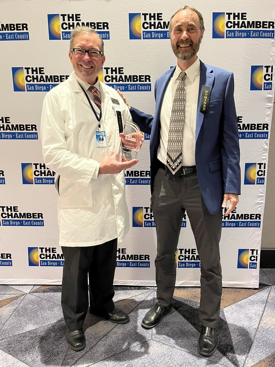 PIO Collin McGlashen (@guhsd_pio) on Twitter photo On behalf of #GUHSD, Board President Dr. Gary Woods and Trustee Scott Eckert accepted <a href="/sdeccc/">SDEastCountyChamber</a>âs Best in Education Services award at their East County Honors event, and they thanked the community for helping build career pathways that prepare students for the careers of tomorrow! On behalf of #GUHSD, Board President Dr. Gary Woods and Trustee Scott Eckert accepted <a href="/sdeccc/">SDEastCountyChamber</a>âs Best in Education Services award at their East County Honors event, and they thanked the community for helping build career pathways that prepare students for the careers of tomorrow!