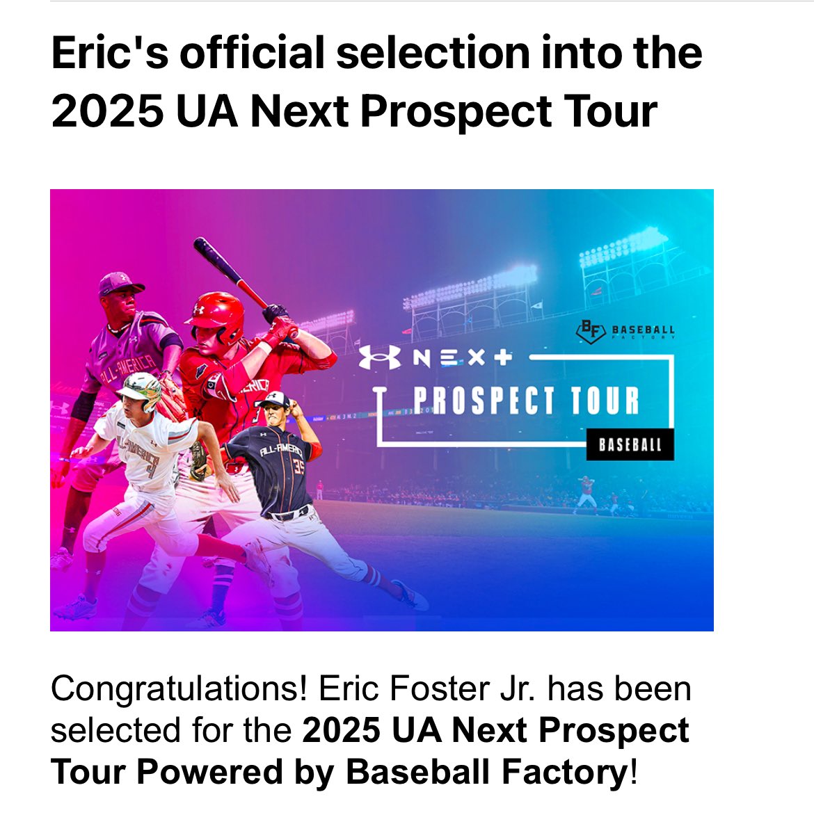 Eric Foster Jr. tweet media