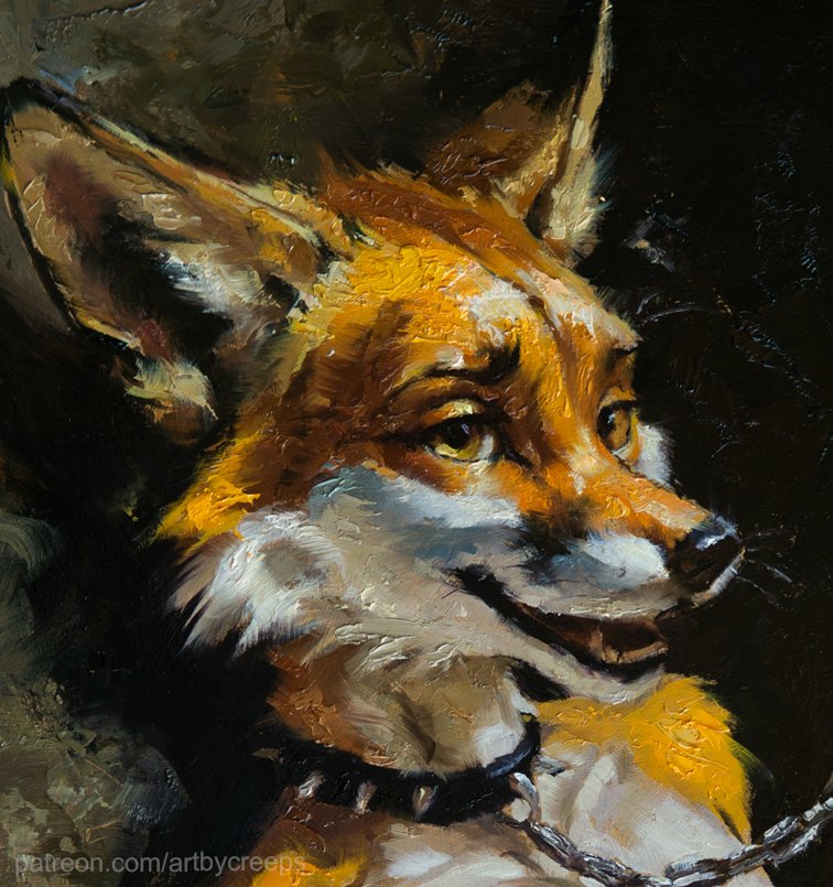 artbycreeps's tweet photo. final of this fox is now up on the p site for offers! https://t.co/iKB5y2MZ2c