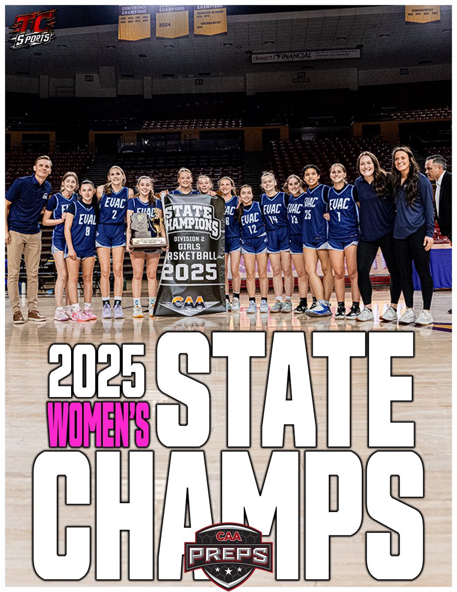 RandallBaum2's tweet photo. HS Girls State Champions! @villedemarie @PhhPrepLadyFire @Premier_Prep_ @evac https://t.co/Wqt86EyyXz