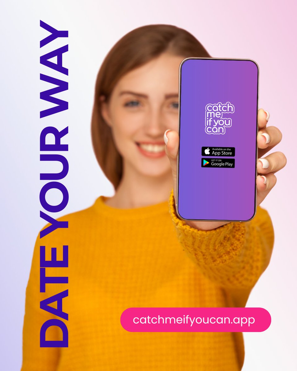 catchmeifucanap's tweet image. Your dates, your rules. Take control! Download now 💜 on the App Store &amp;amp; Google Play.
#CatchMeIfYouCan #DateYourWay #PlanMode #FindYourMatch #DatingApp #PlanYourDate #NYCdates #MakeItHappen #FreeTrial #DownloadNow