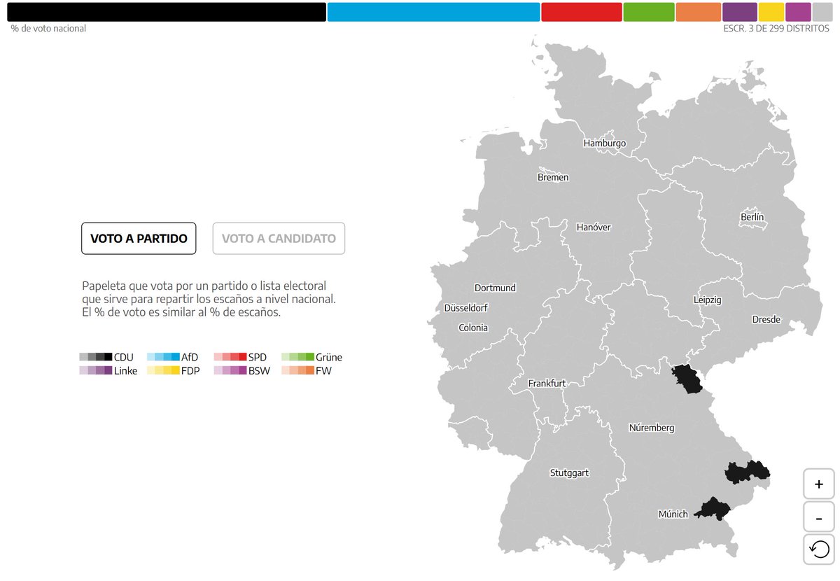🇩🇪🗳️Ya estamos en directo siguiento las elecciones federales alemanas en @elDiarioes con los resultados oficiales

El mapa de los resultados de las elecciones en Alemania, distrito a distrito 👇
eldiario.es/internacional/…