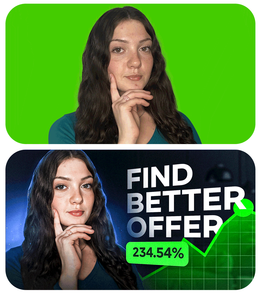 flashythumbnail's tweet photo. Thumbnail Before &amp; After 🔥 https://t.co/2JgJfXus1o