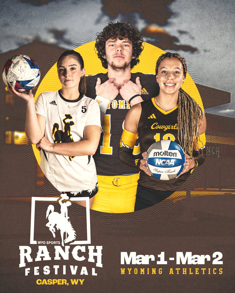 The ultimate sports experience.

The Wyo Sports Ranch Festival with our Cowboys &amp; Cowgirls in Casper! &gt;&gt; bit.ly/41sw05K 🤠🏔️