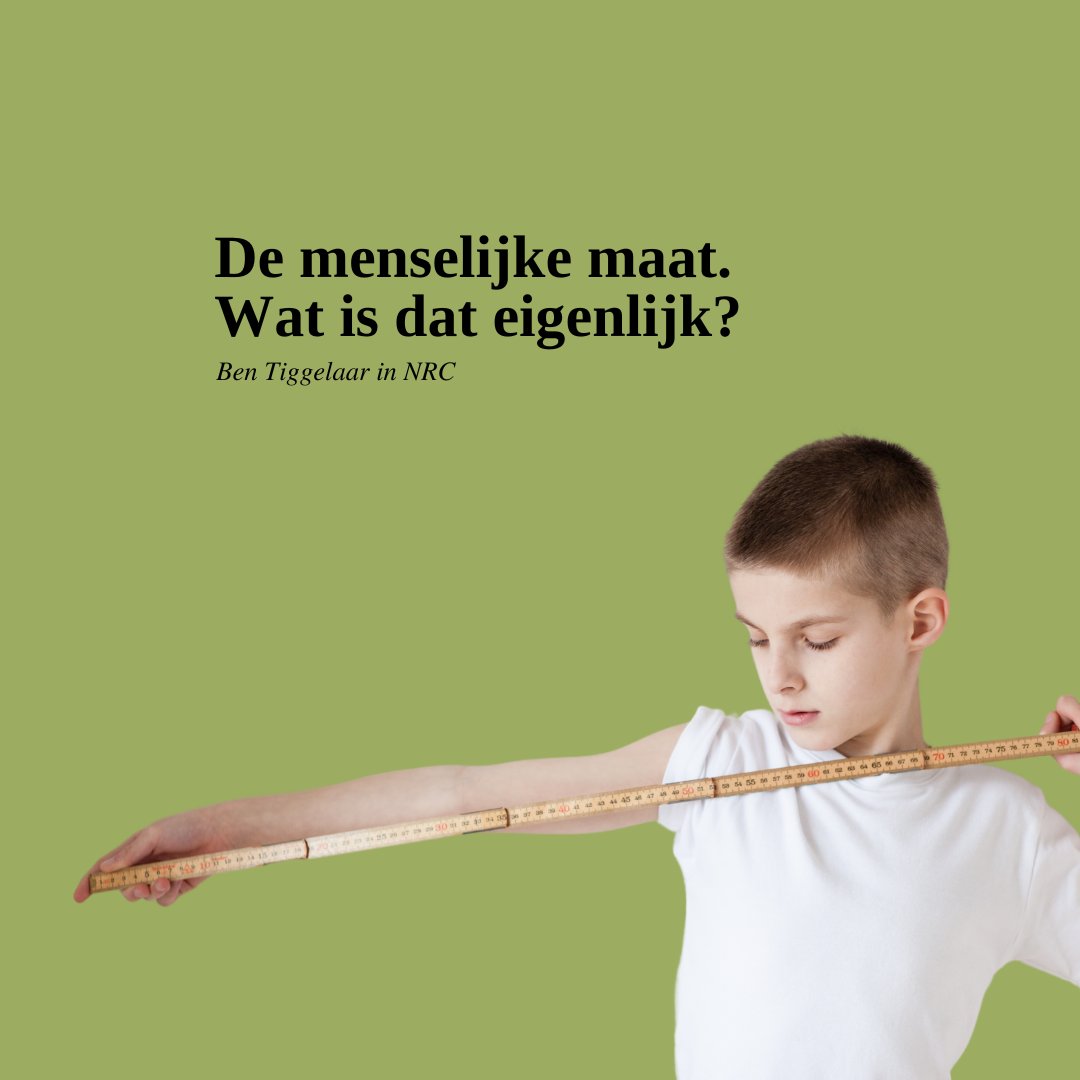 De menselijke maat. Veel mensen vinden dat een belangrijk begrip. In het openbaar bestuur en binnen bedrijven. Maar wat bedoelen we ermee? En hoe pas je het toe?👇

Je leest erover in Bens 𝐧𝐢𝐞𝐮𝐰𝐞 𝐍𝐑𝐂-𝐜𝐨𝐥𝐮𝐦𝐧:
nrc.nl/nieuws/2025/02…