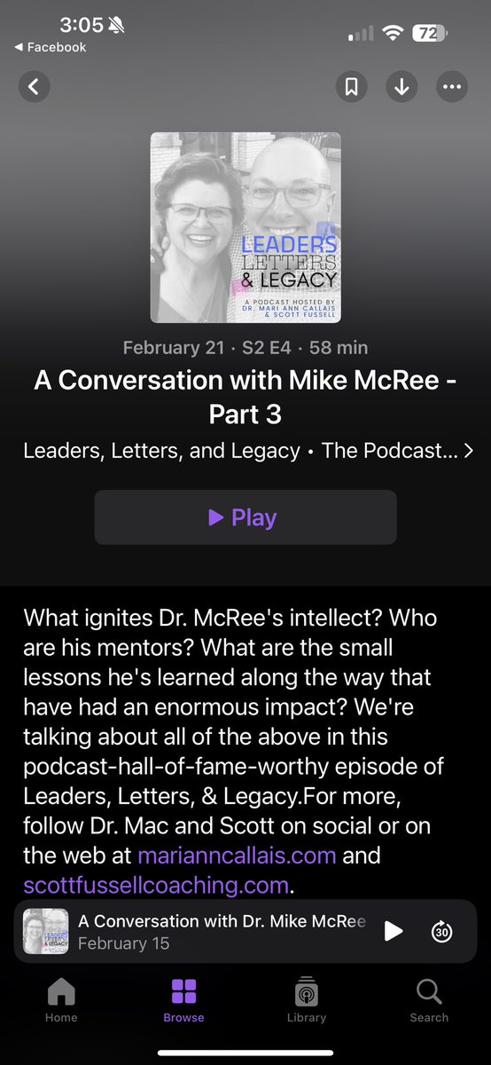 mikemcree's tweet photo. I have to admit. This is one of my favorite convos I’ve had with Mari Ann Callais &amp; Scott Fussell. ❤️

This caused me to reflect back on those people &amp; experiences that have shaped me on my own leadership path. I’m so honored &amp; humbled to be a part of this incredible podcast. 🙌 https://t.co/kMrqy7SdfL