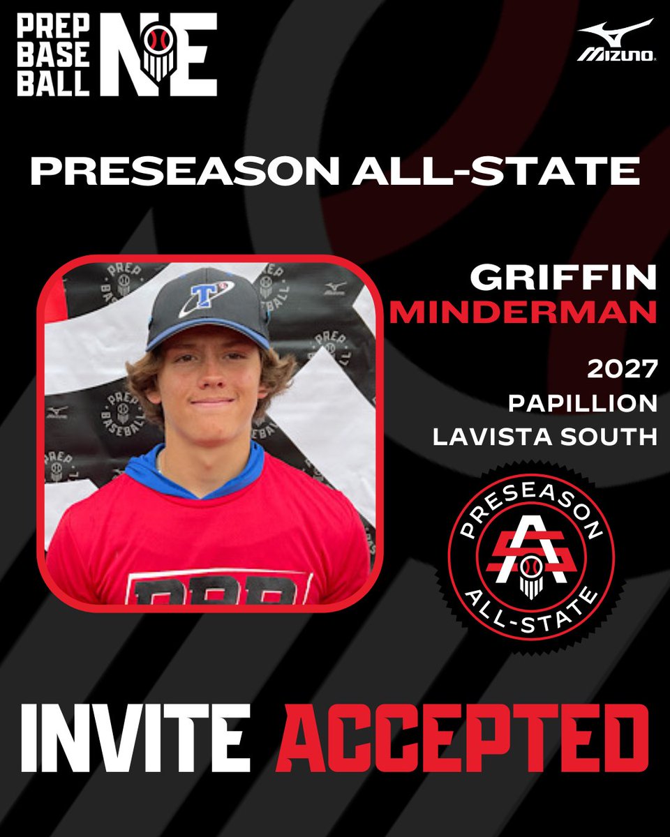 Prep Baseball Nebraska (@prepbaseballne) on Twitter photo ๐๐๐๐ ๐๐๐๐๐๐๐๐๐ ๐๐๐-๐๐๐๐๐
๐๐ฏ๐ท๐ช๐ต๐ฆ๐ฅ ๐๐ค๐ค๐ฆ๐ฑ๐ต๐ฆ๐ฅ โ
Griffin Minderman | <a href="/griffminderman5/">Griffin Minderman</a>
โพ SS/RHP
๐ 2027
๐ <a href="/PLSTitansBB/">Papillion- LaVista South Titan Baseball.</a>
๐ค loom.ly/veE0VCY ๐๐๐๐ ๐๐๐๐๐๐๐๐๐ ๐๐๐-๐๐๐๐๐
๐๐ฏ๐ท๐ช๐ต๐ฆ๐ฅ ๐๐ค๐ค๐ฆ๐ฑ๐ต๐ฆ๐ฅ โ
Griffin Minderman | <a href="/griffminderman5/">Griffin Minderman</a>
โพ SS/RHP
๐ 2027
๐ <a href="/PLSTitansBB/">Papillion- LaVista South Titan Baseball.</a>
๐ค loom.ly/veE0VCY