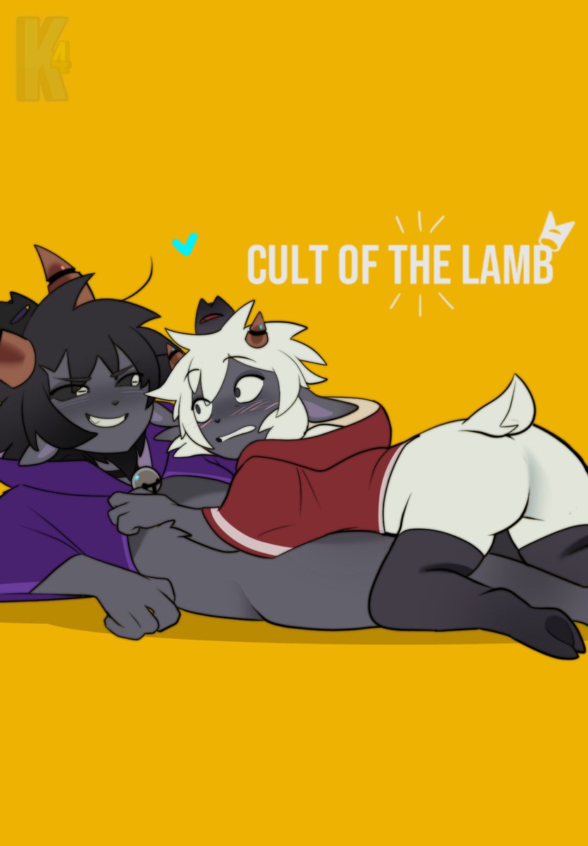 kit4tem's tweet image. #cultofthelamb #cultofothelambfanart GOAT DRAWING!