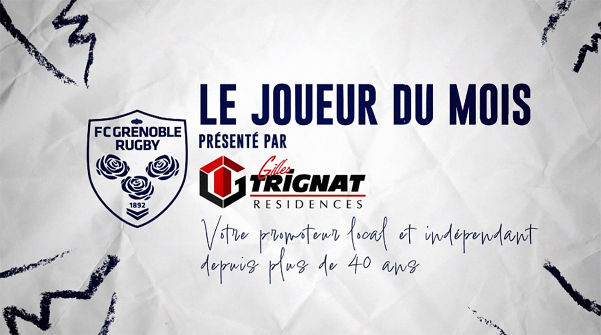 "On ne peut plus se cacher ! " Première place, objectif, risques, comment garder la tête froide, c'est Julien Farnoux 🏆, que vous avez élu joueur du mois avec Gilles TRIGNAT Résidences, qui aborde tous ces sujets en interview 🔴🔵 

 🏠 Charmé.e.s par "Les Impériales" à Moirans