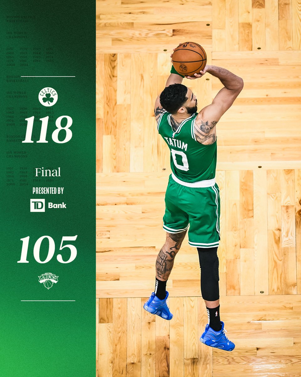 celtics's tweet image. No place like home ☘️

#DifferentHere