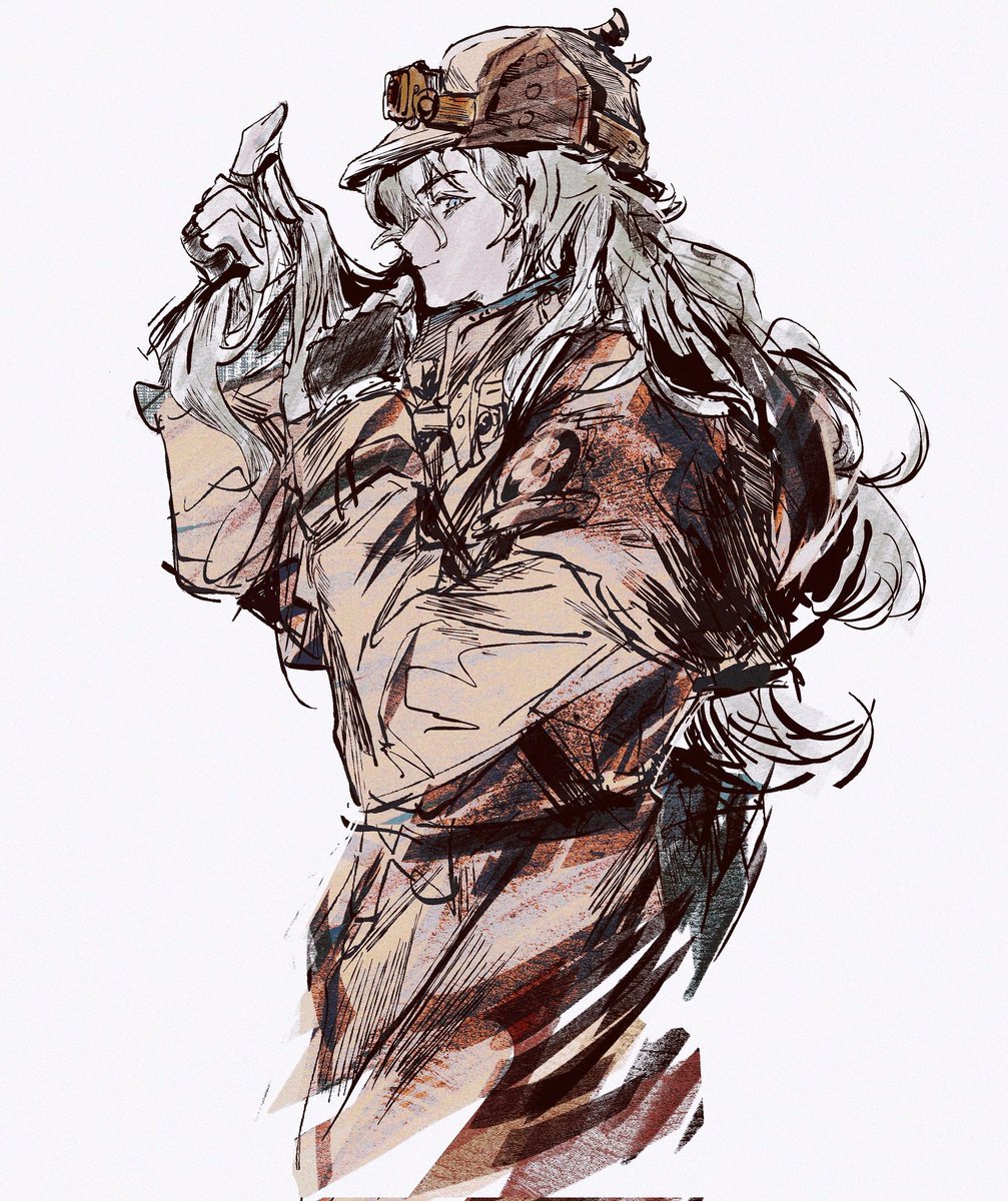 Holmes-kun is trying to sell his long hair, but no one wants to buy his curls.😔
#大逆転裁判 #dgs #tgaa