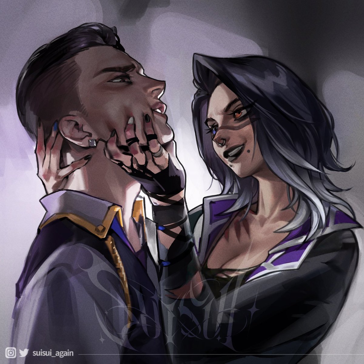 The hunter and the prey 
#VALORANT #riotgames #clipstudiopaint