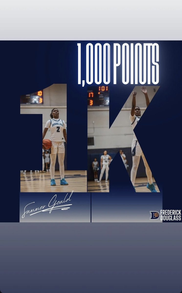Summer2Gould's tweet photo. school history only basketball  player to attend Frederick Douglass to ever do it. https://t.co/6En8xvwcmq