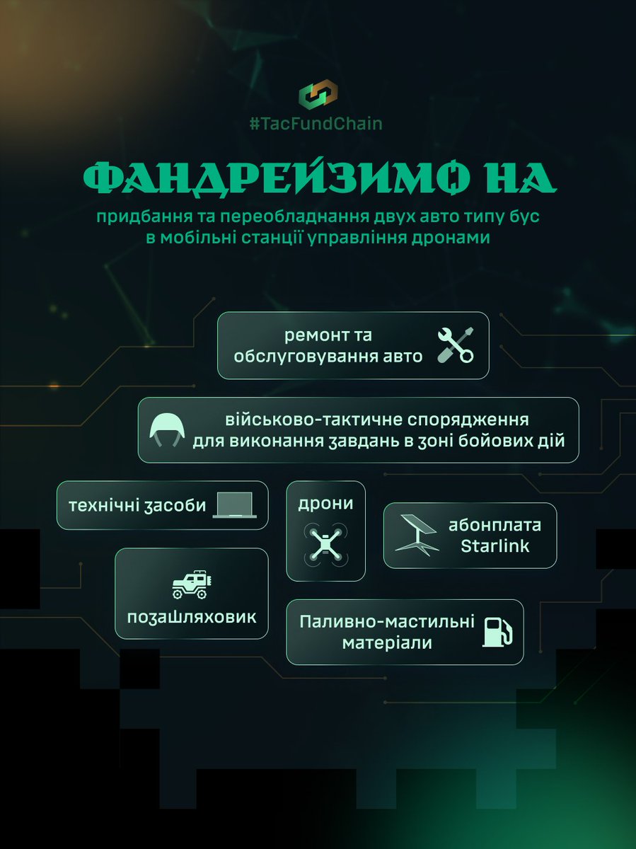 Важливий збір для🪽:
- ОЗСП "Омега-4";
- 67 ОМБр:
- Групи добровольців ударних БпАК 119-ої ОБр;

На що?
Деталі в другому слайді.

Кожна гривня важлива, адже мета збору — покриття важливих потреб.

Підтримай донатом збір (лінк у біо). Пошир цей допис.Запроси друзів приєднатися.